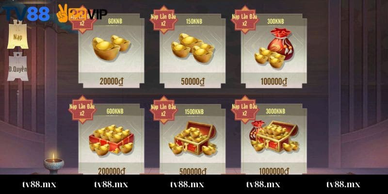 Ưu đãi và khuyến mãi siêu hấp dẫn tại TV88